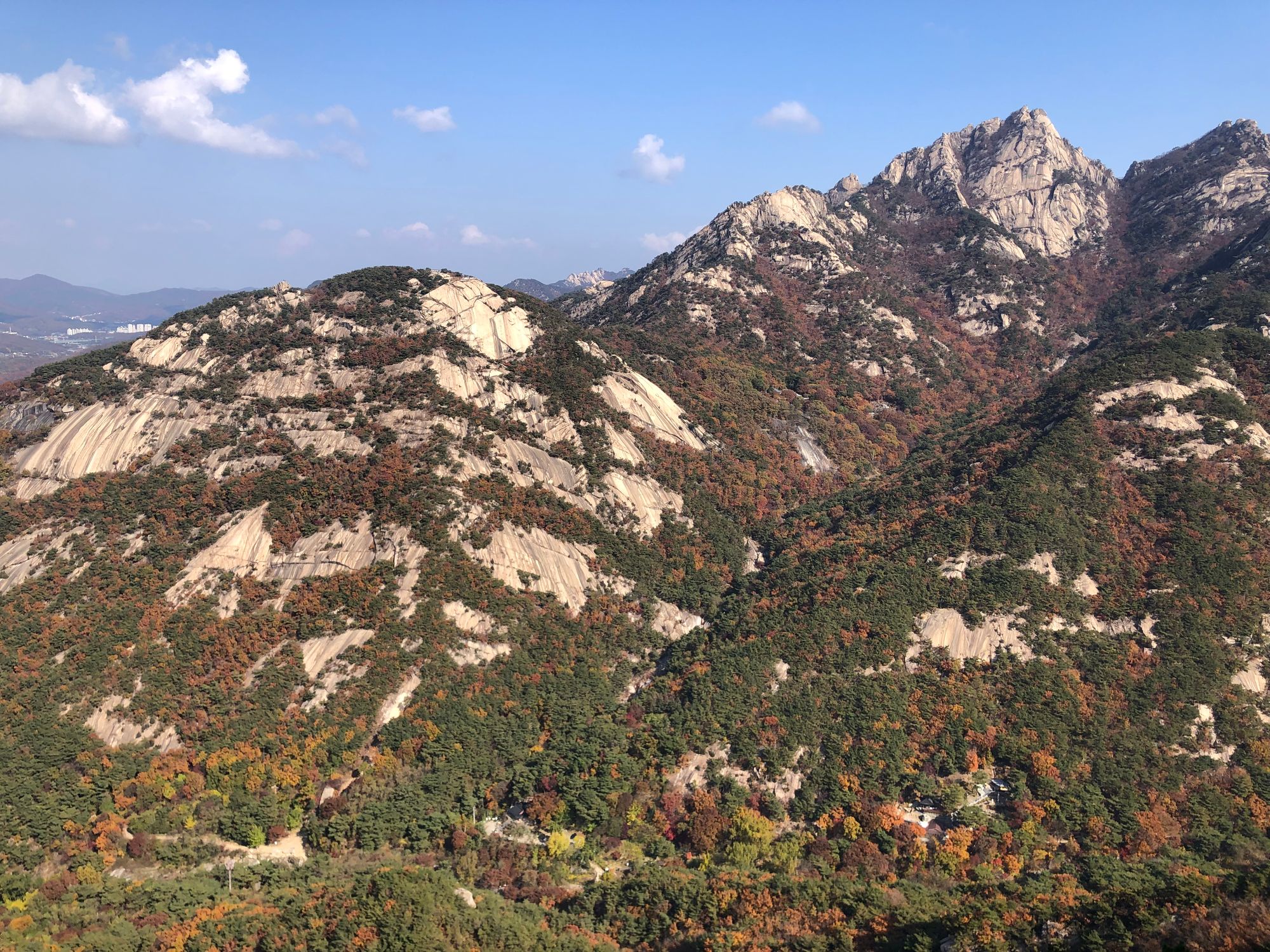 북한산 의상능선