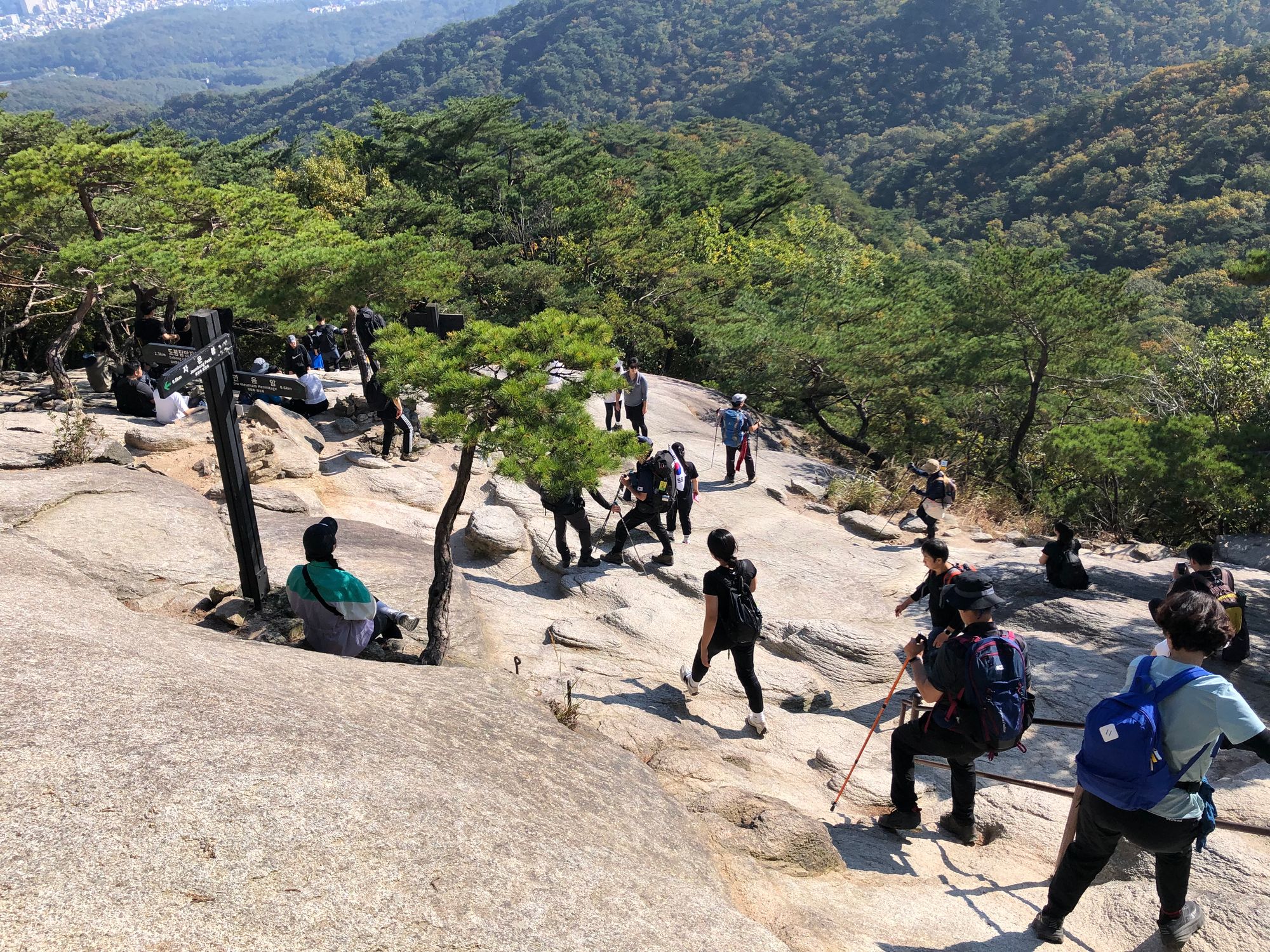 도봉산 다락 능선