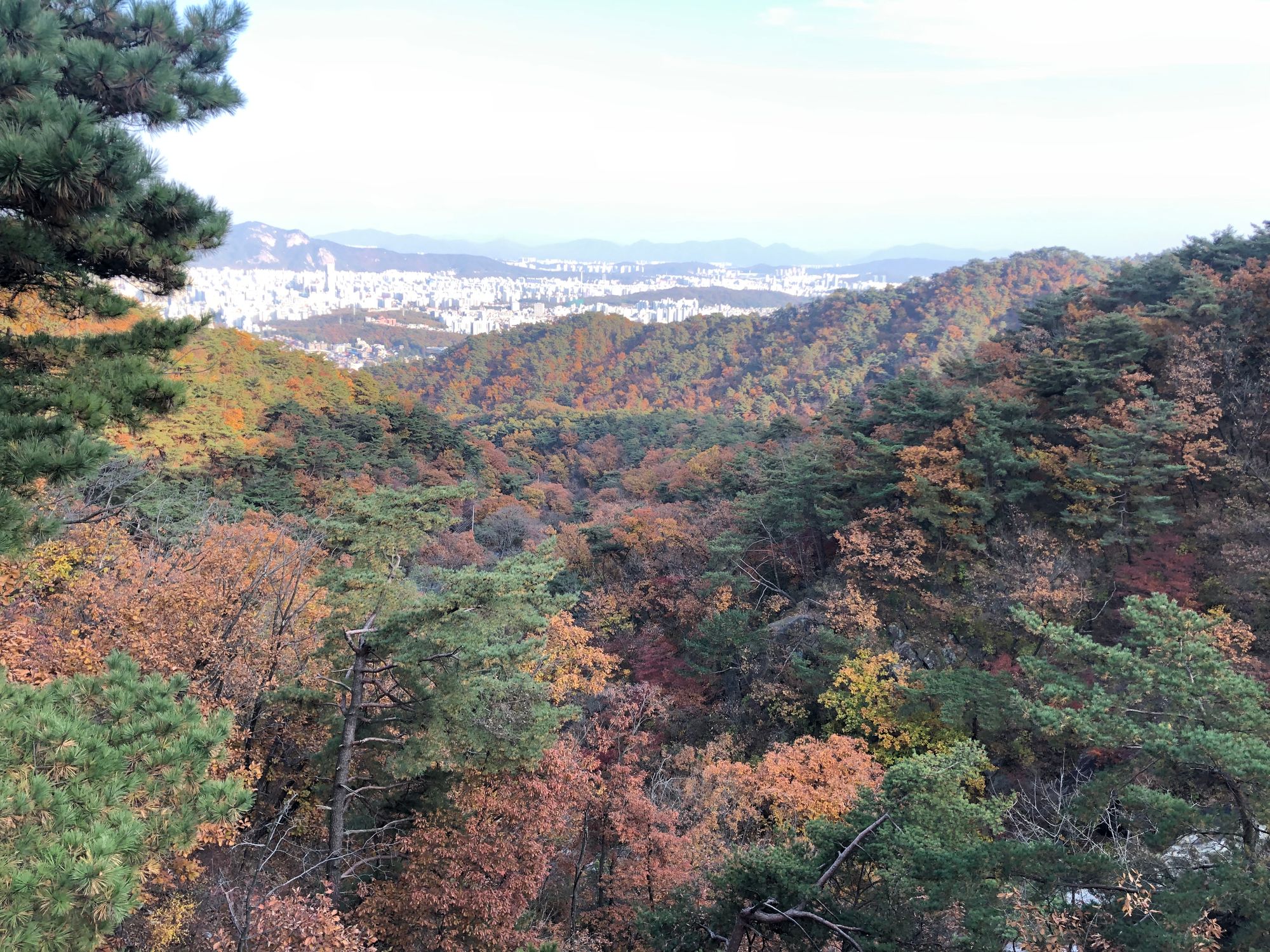 북한산 의상능선