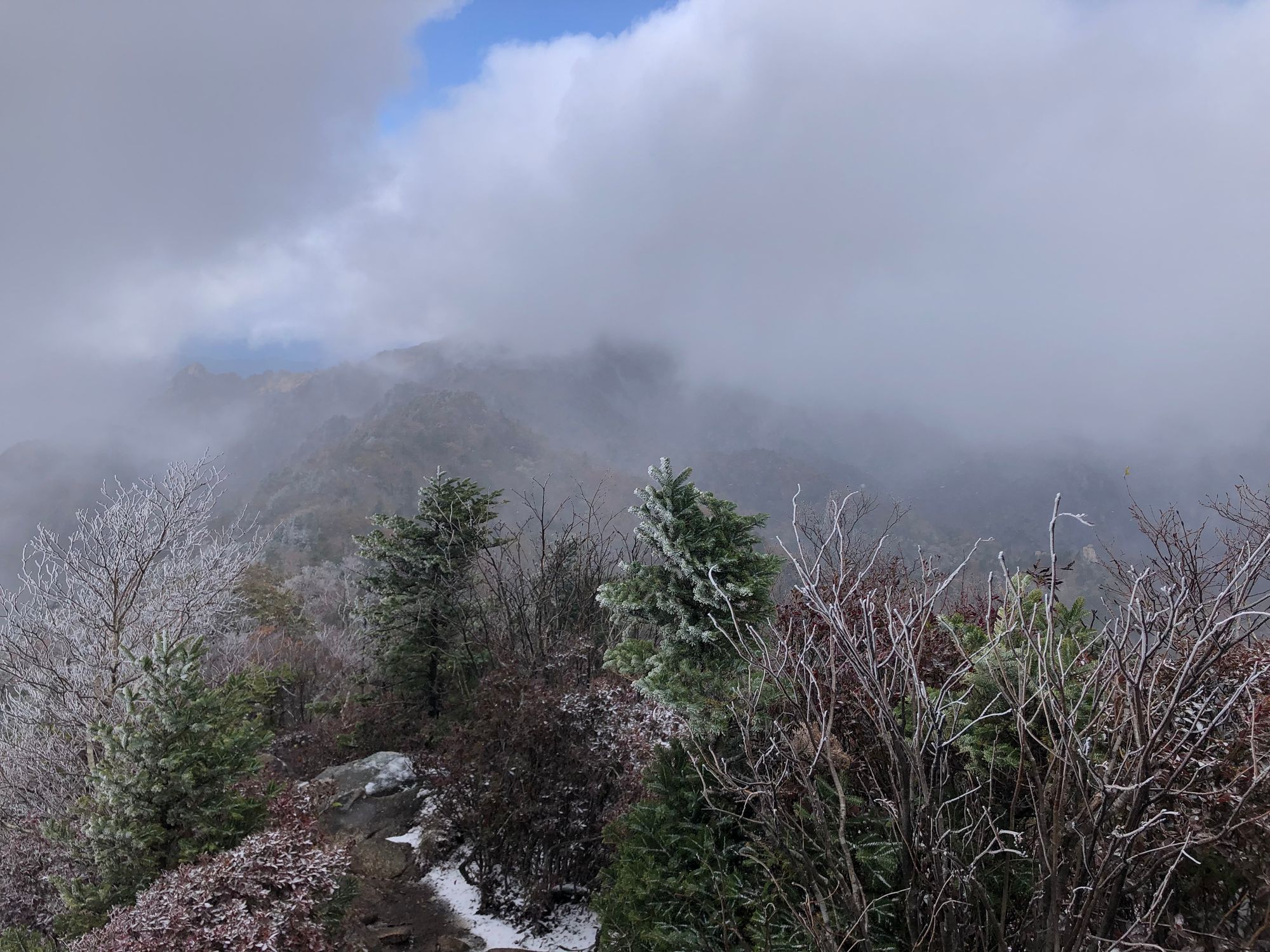 설악산 첫눈 산행