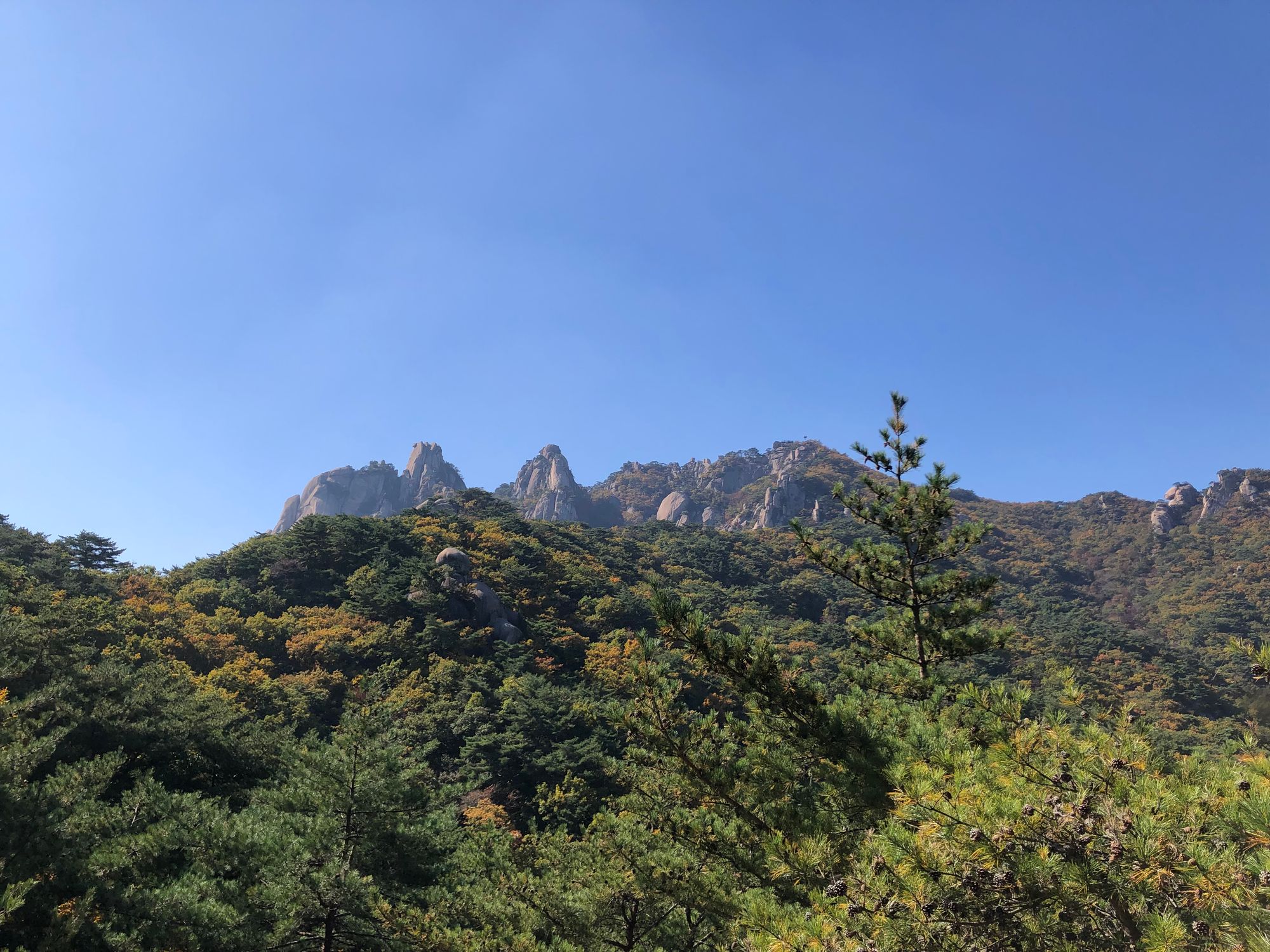 도봉산 다락 능선