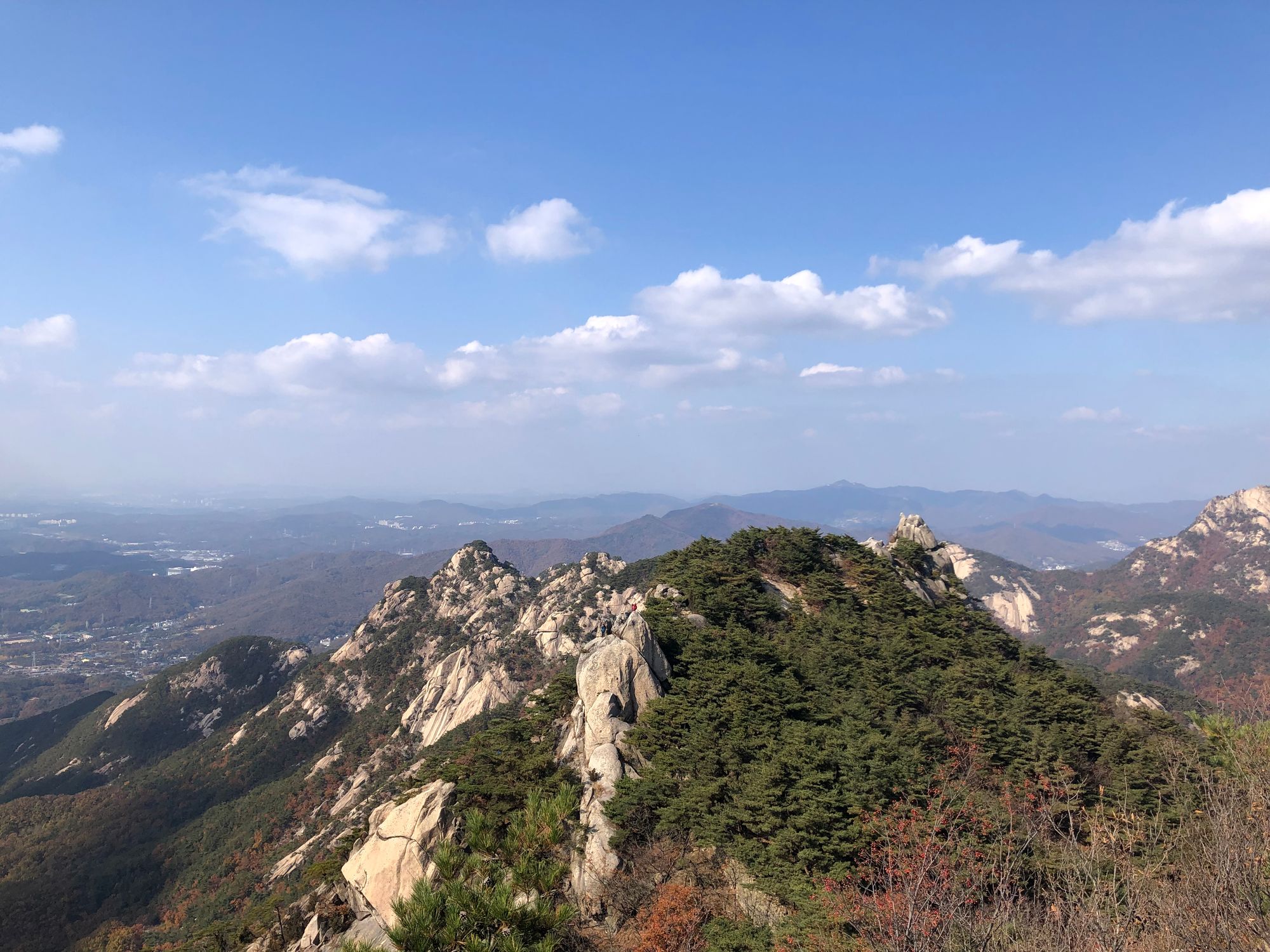 북한산 의상능선