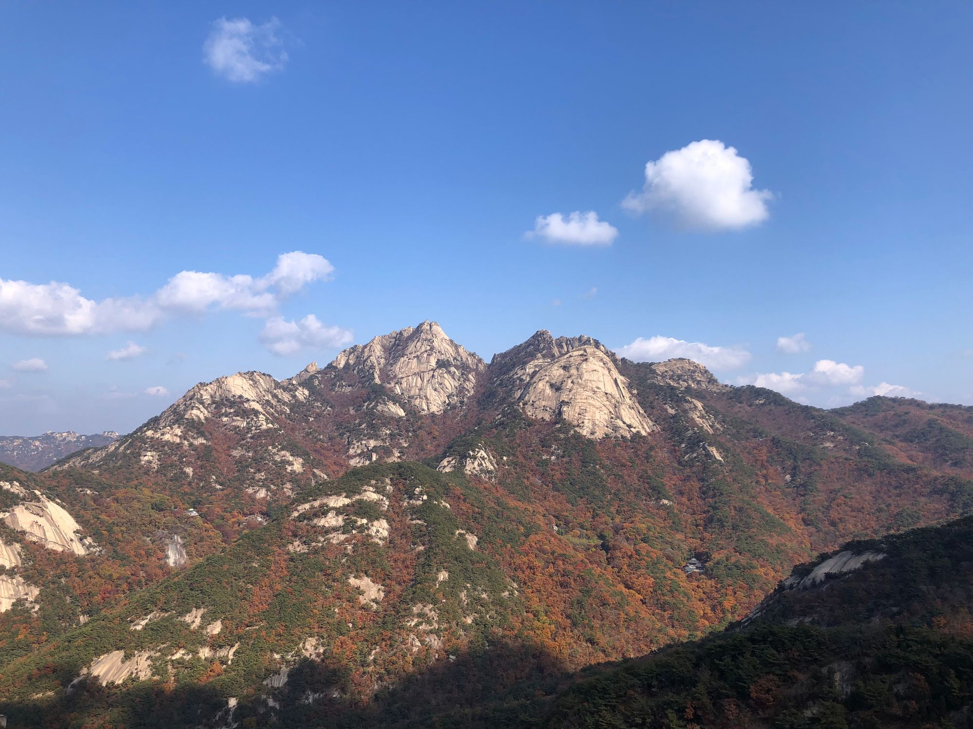 북한산 의상능선