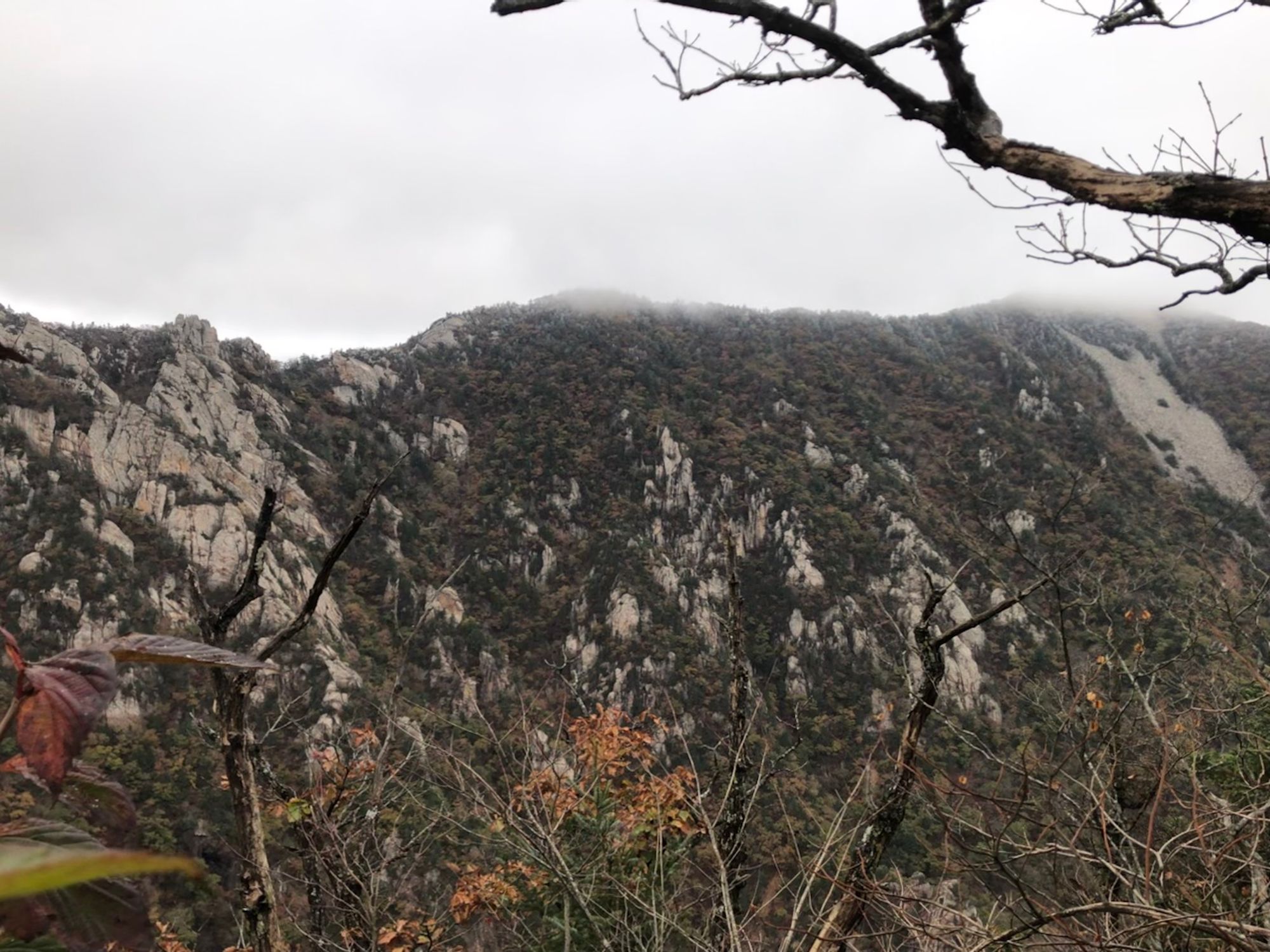 설악산 첫눈 산행