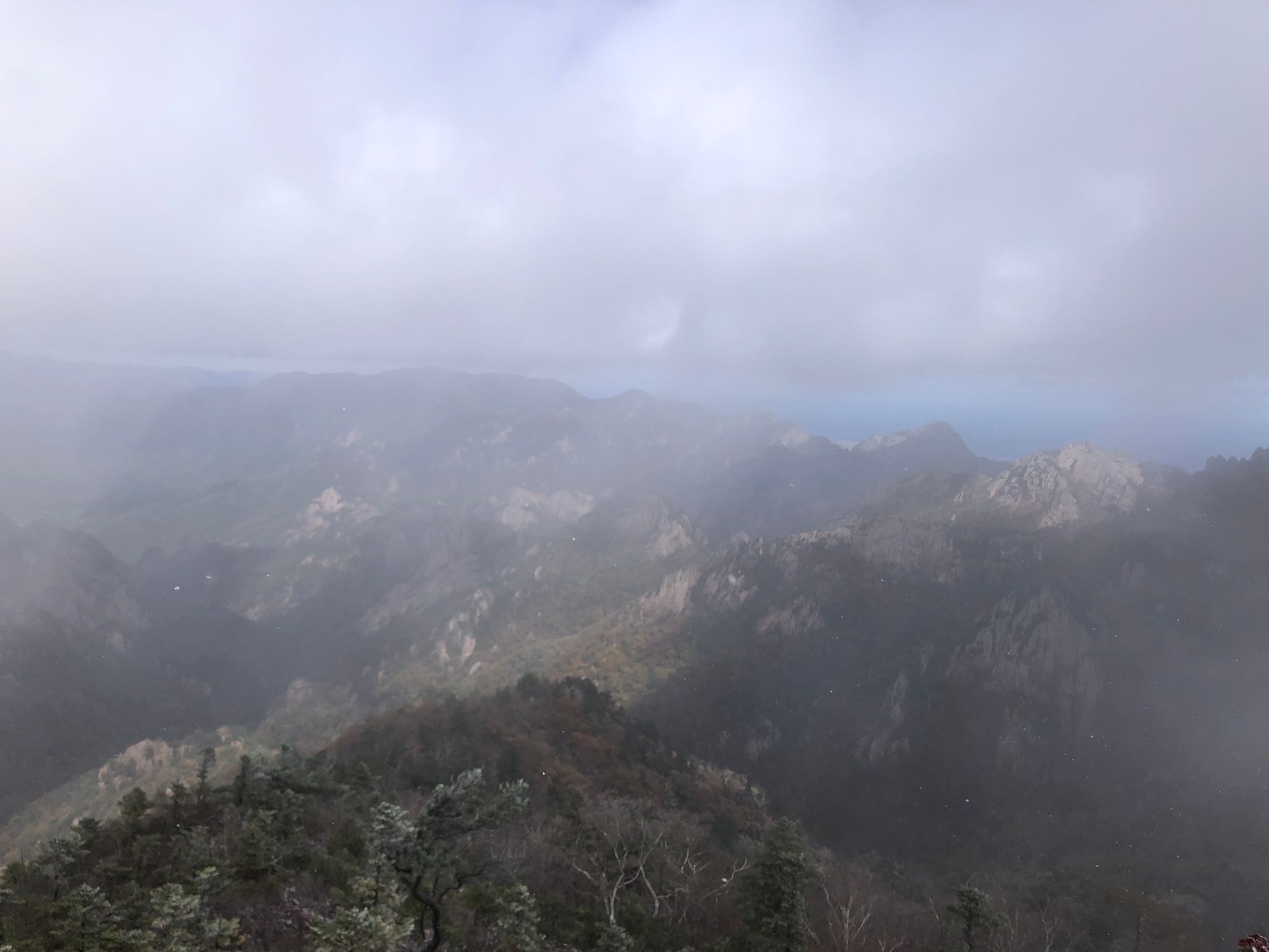 설악산 첫눈 산행