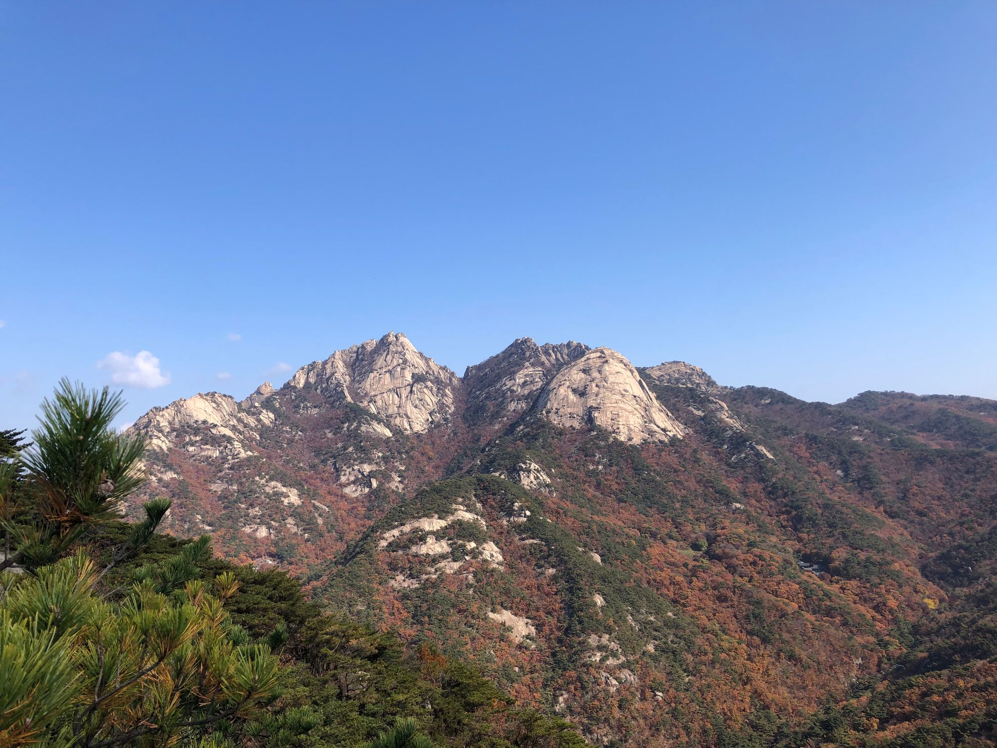 북한산 의상능선