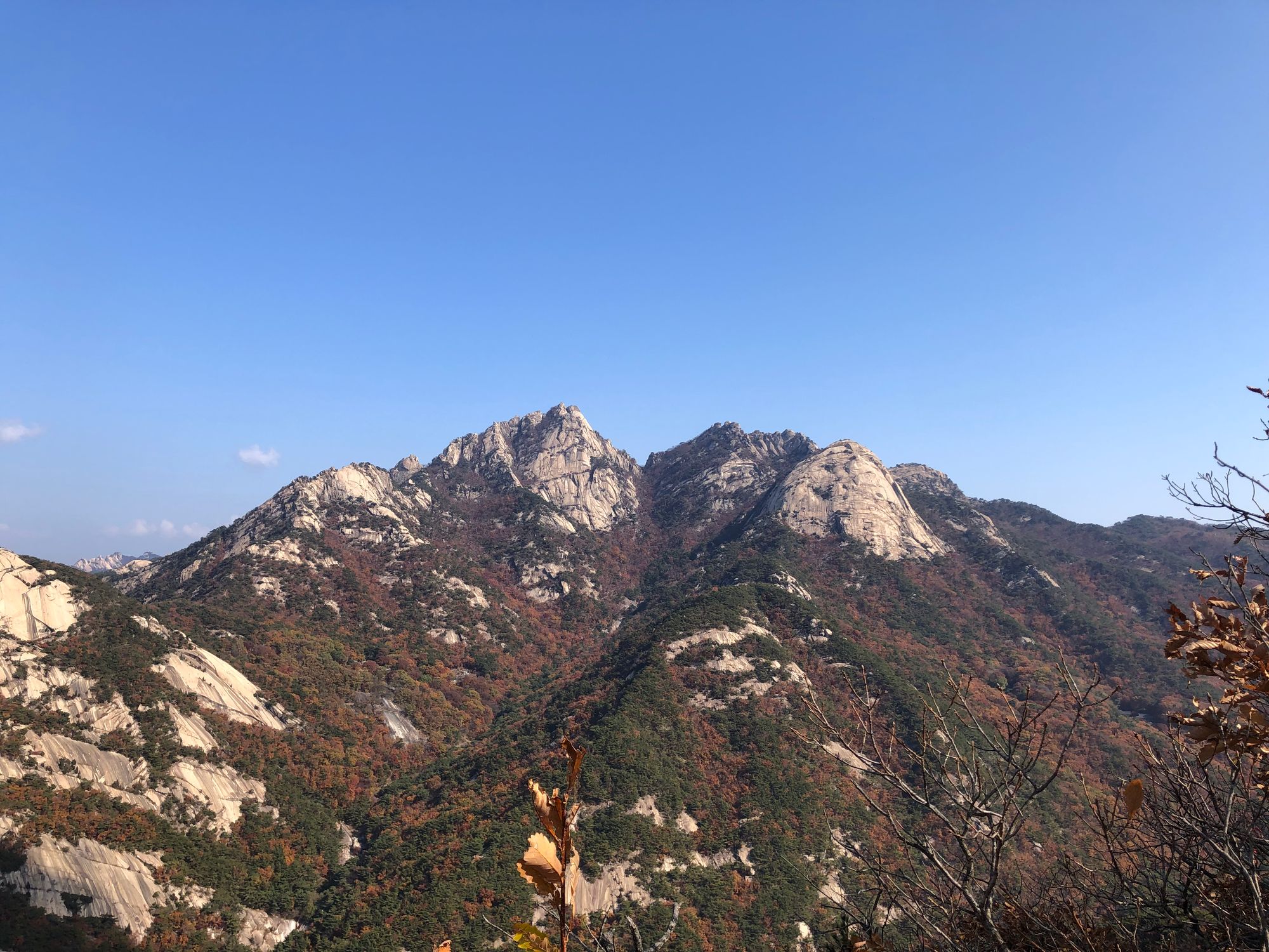 북한산 의상능선