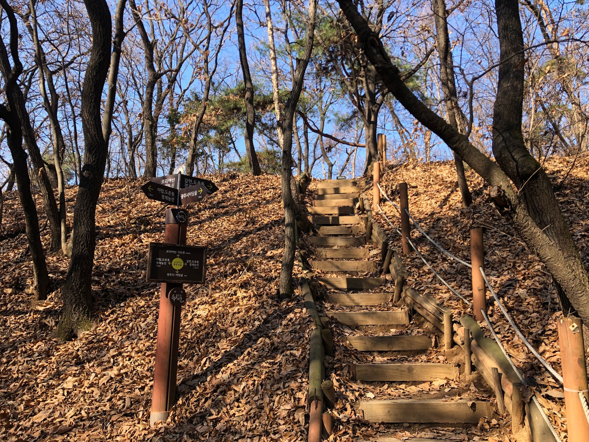 걷기 좋은 길 - 영장산에서 남한산성