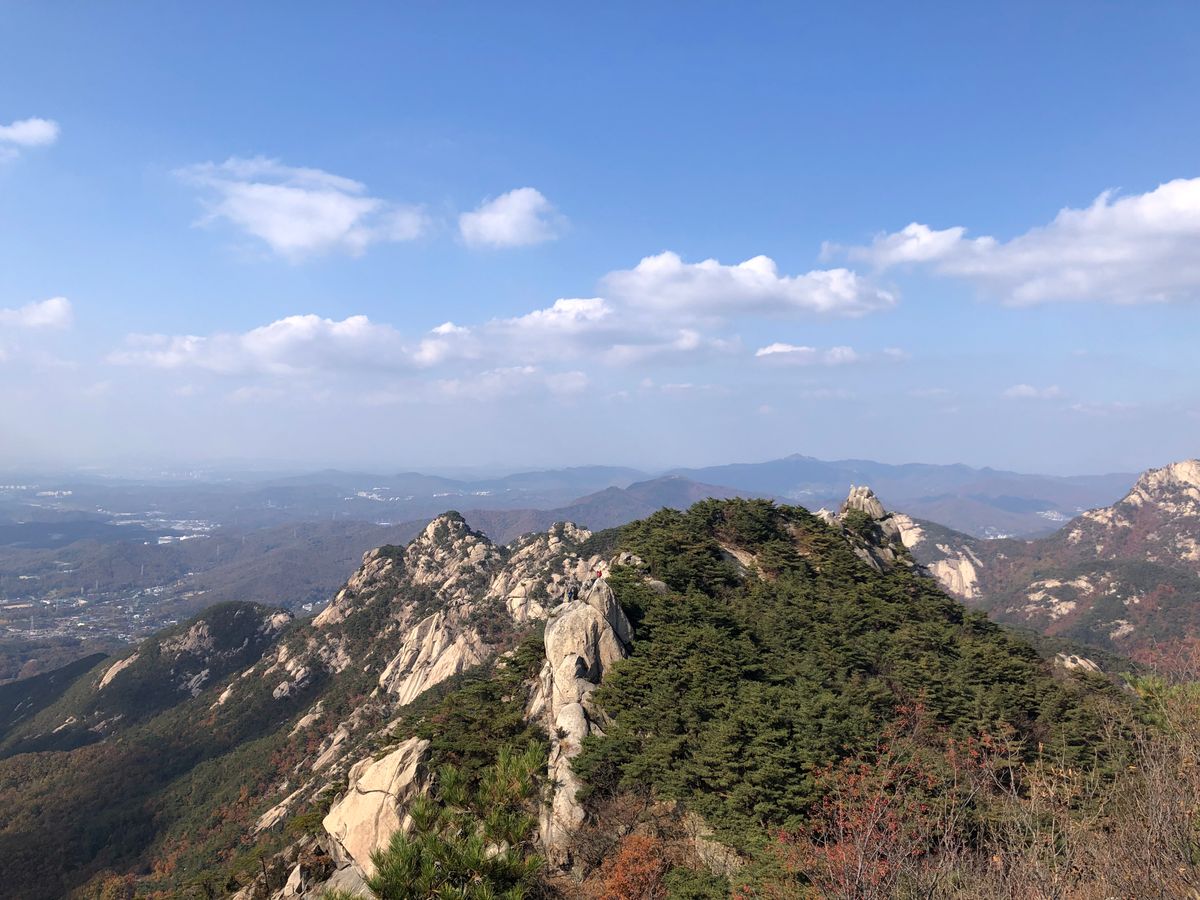 북한산 의상능선